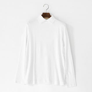 襟付　カットソー(BLANC)
