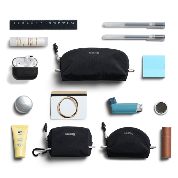 Lite|Pocket Trio ポーチセット(Black) Lite|Pocket Trio ポーチセット(Black)