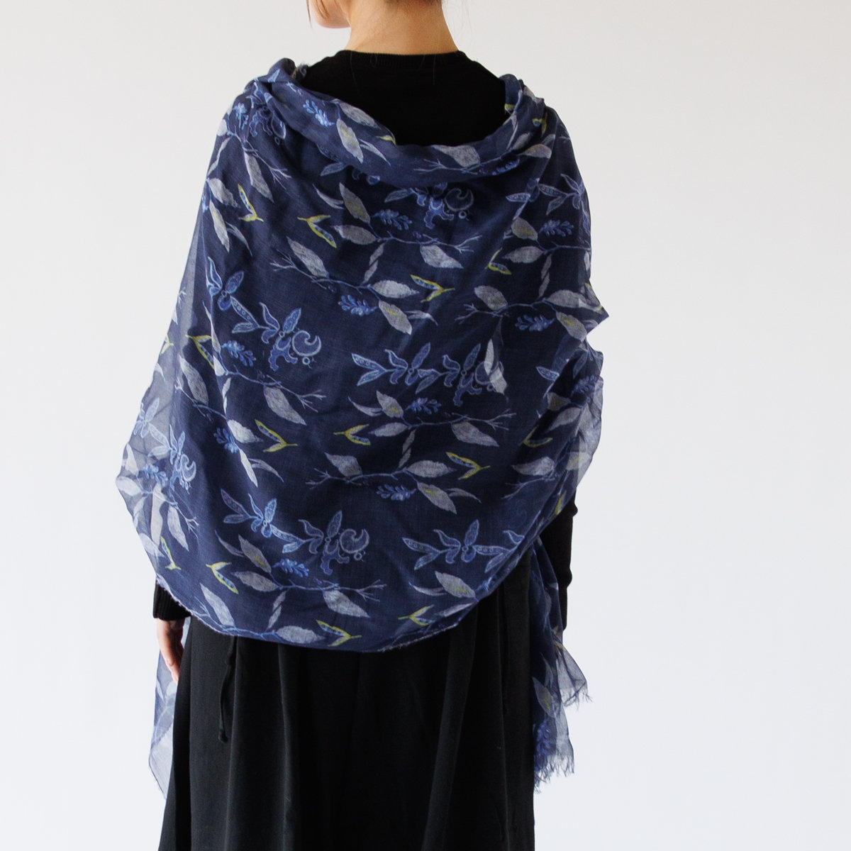 [新品・未使用] 日本製 光透けるストール 光透けるストール／Fukuda Orimono (福田織物)｜愛着を持ってずっと