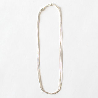 リキッドシルバーネックレス5連(50cm) リキッドシルバーネックレス5連(50cm)