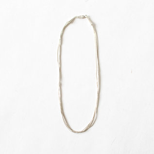 リキッドシルバーネックレス5連(45cm) リキッドシルバーネックレス5連(45cm)
