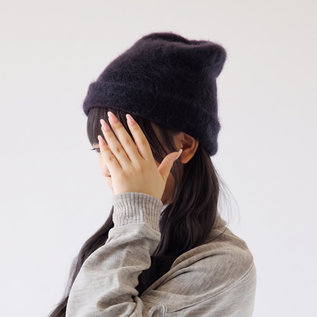 ニット帽 vera(NAVY)