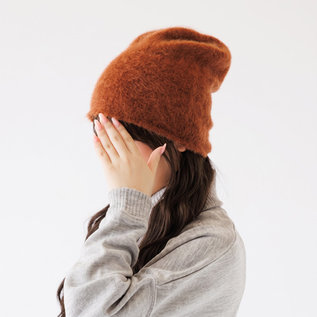 ニット帽 vera(BROWN)