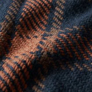 毛糸を編んだような質感(Killarney Navy Rust) 毛糸を編んだような質感(Killarney Navy Rust)
