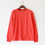 長袖Tシャツ WOOL COTTON TSHIRT