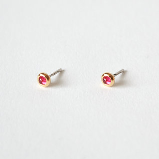 キャッチレスピアス HONESTY/AMITY aura(Ruby)