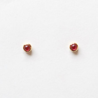 キャッチレスピアス HONESTY/AMITY aura(Ruby)