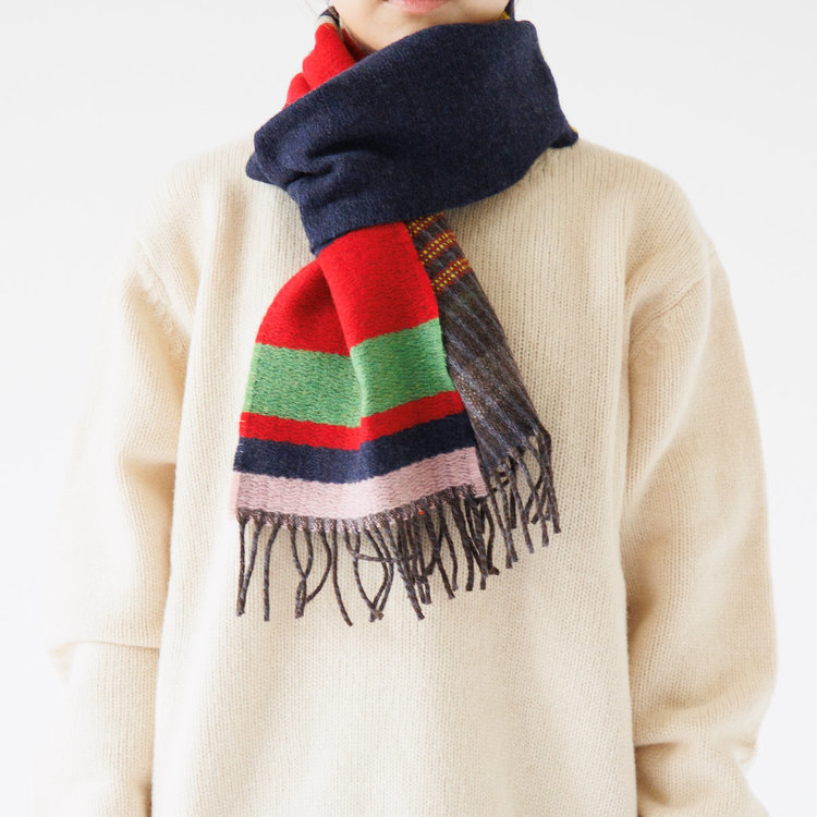 LAMBSWOOL SKARF ANGUS／WALLACE SEWELL / Shop ZUTTO for the long