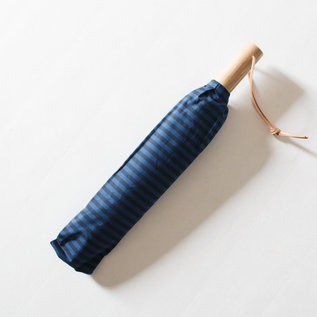 メンズ 晴雨兼用折りたたみ傘 STRIPES(NAVY) メンズ 晴雨兼用折りたたみ傘 STRIPES(NAVY)