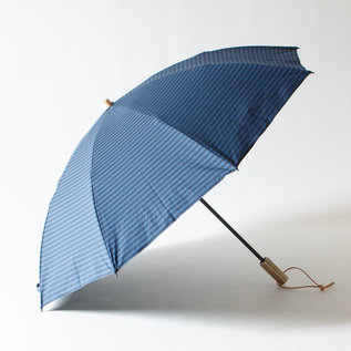 メンズ 晴雨兼用折りたたみ傘 STRIPES(NAVY) メンズ 晴雨兼用折りたたみ傘 STRIPES(NAVY)