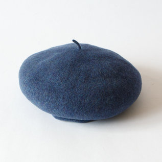 ウールベレー帽 manoca(BLUE) ウールベレー帽 manoca(BLUE)