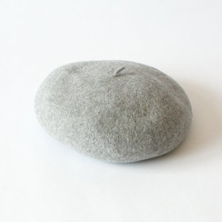 ウールベレー帽 manoca(L.GREY) ウールベレー帽 manoca(L.GREY)