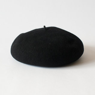 ウールベレー帽 manoca(BLACK) ウールベレー帽 manoca(BLACK)