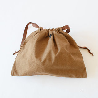 巾着バッグとしても使えます。(BEIGE) 巾着バッグとしても使えます。(BEIGE)