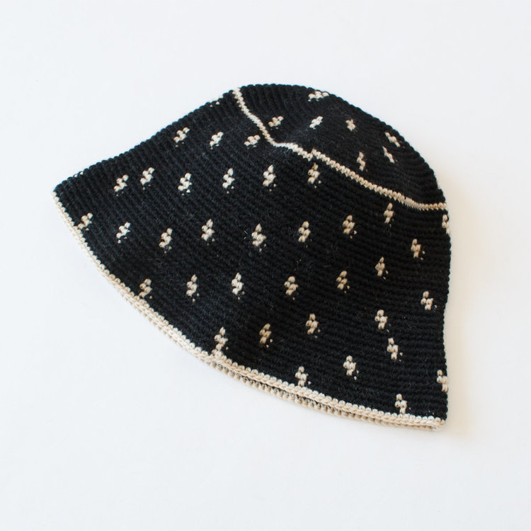 ニットハット yana(BLACK)