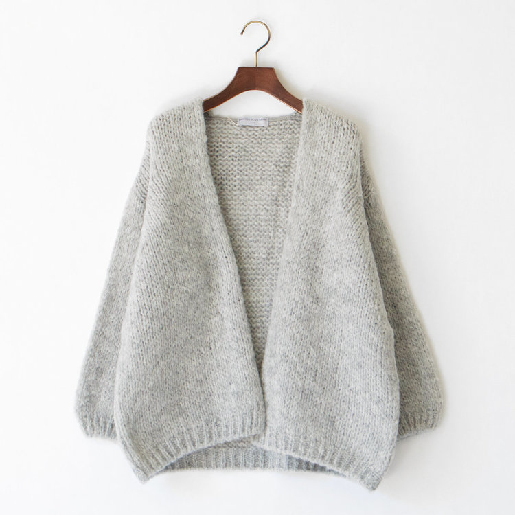 ニットカーディガン（LIGHT GREY）