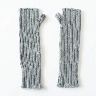 カシミヤロングアームウォーマー(DERBY GREY) カシミヤロングアームウォーマー(DERBY GREY)