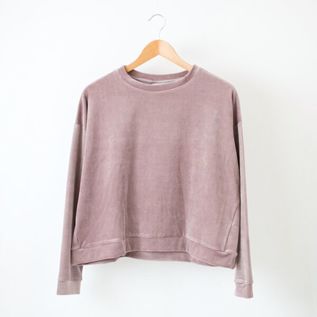 ベロアルームトップス PINK ベロアルームトップス PINK
