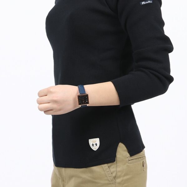 DUFA 腕時計　GROPIUS SQUARE LADIES　NAVY