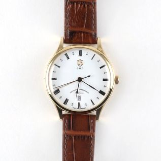 DUFA 腕時計 WEIMAR GMT WHITE BROWN DUFA 腕時計 WEIMAR GMT WHITE BROWN