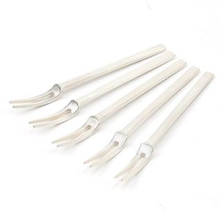FIVE PIECES OF DESSERT FORK