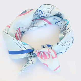 スカーフ/TRAVELER LIGHT BLUE スカーフ/TRAVELER LIGHT BLUE