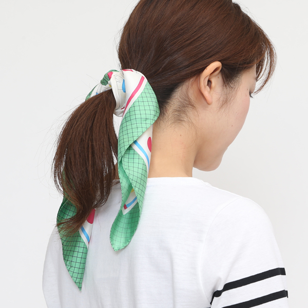ヘアアクセサリーとして（GREEN）