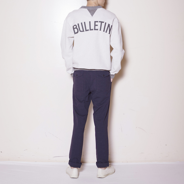 モデル身長：183cm　着用サイズ：L（DARK NAVY）