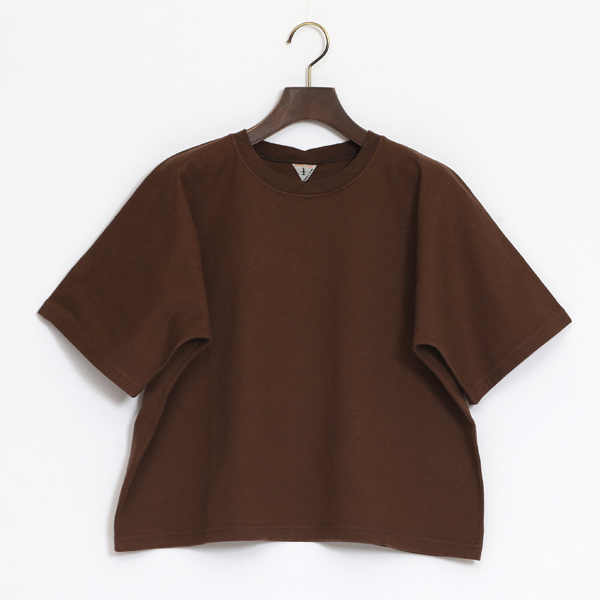 DEMI クルーネックTシャツ(BROWN) DEMI クルーネックTシャツ(BROWN)