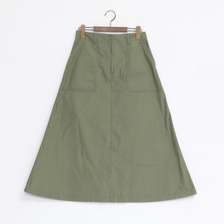ベイカーロングスカート(KHAKI) ベイカーロングスカート(KHAKI)