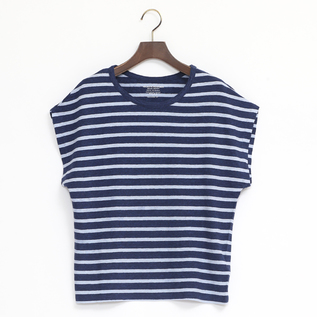 ボーダーTシャツ(INDIGO) ボーダーTシャツ(INDIGO)