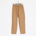 リネンキャンバスワッシャーパンツ　CAMEL