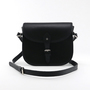 フィールディングカートリッジバッグ　shoelether Black