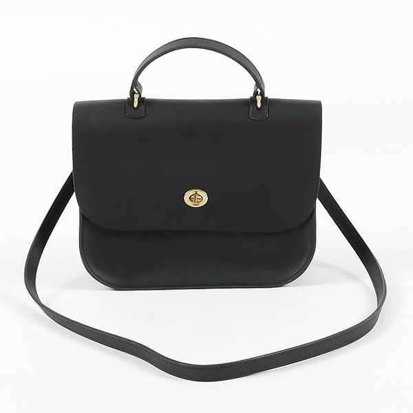 レザーバッグ　AUREA（BLACK）