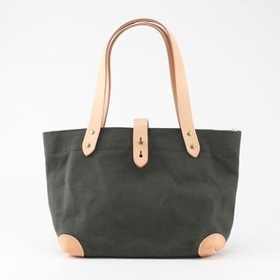 ギボシキャンバス　トートバッグ(カーキ)