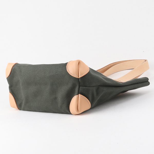 ギボシキャンバス　トートバッグ(カーキ)