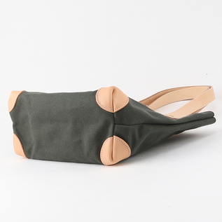 ギボシキャンバス　トートバッグ(カーキ)