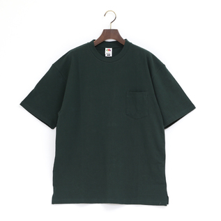 FRUIT HEAVY WEIGHT POCKET TEE(DARKGREEN) FRUIT HEAVY WEIGHT POCKET TEE(DARKGREEN)