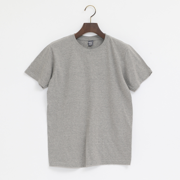 4.6oz クルーネック ショートスリーブ Tシャツ（MILKY GREY）