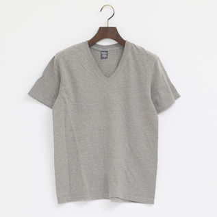 4.6oz Vネック ショートスリーブ Tシャツ(MILKY GREY) 4.6oz Vネック ショートスリーブ Tシャツ(MILKY GREY)