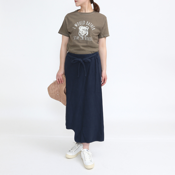 モデル身長：162cm　着用：MILITARY GREEN/M