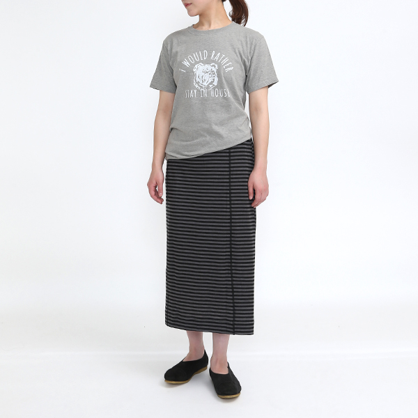 モデル身長：162cm　着用：MILKY GREY/M