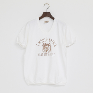 HOUSE 7.2oz V Tシャツ(WHITE) HOUSE 7.2oz V Tシャツ(WHITE)