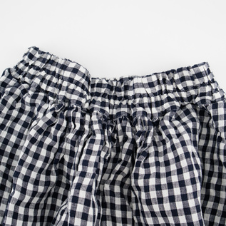 ウエストはゴム仕様(GINGHAM CHECK) ウエストはゴム仕様(GINGHAM CHECK)