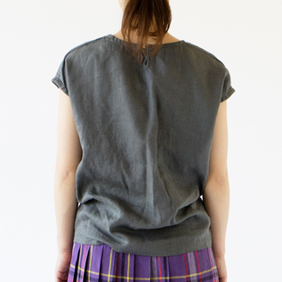 リネンフレンチスリーブブラウス／ZUTTO（ズット）｜愛着を持っ