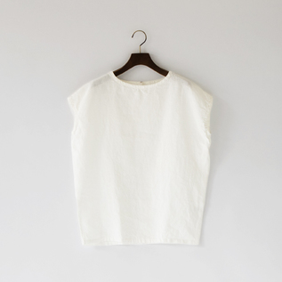 リネンカットソー(WHITE) リネンカットソー(WHITE)