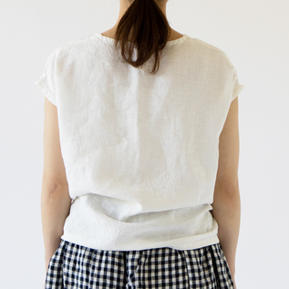 リネンフレンチスリーブブラウス／ZUTTO（ズット）｜愛着を持って