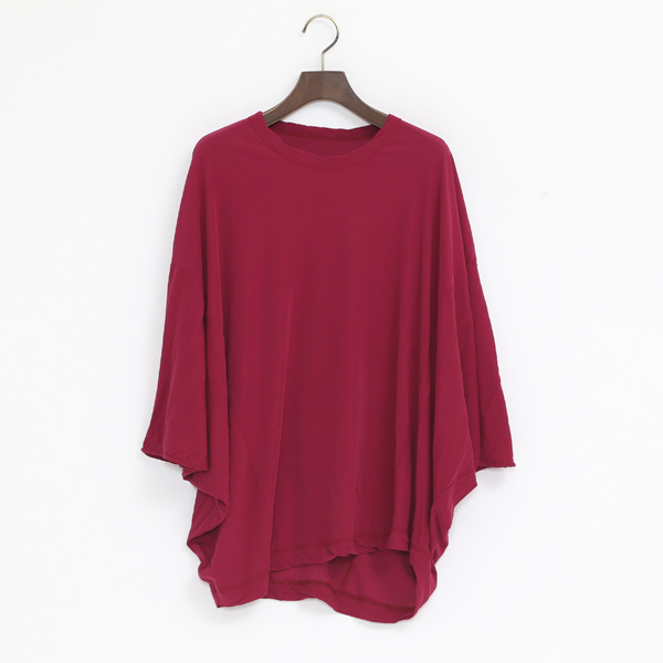 コズモラマ 切り替えTシャツ（BORDEAUX）