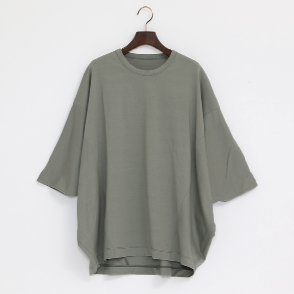 テクノラマ 切り替えTシャツ（SMOKE MINT）
