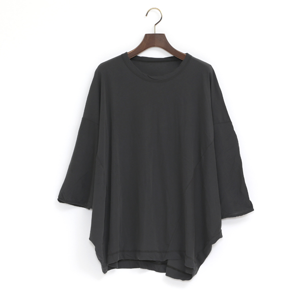 コズモラマ 切り替えTシャツ（CHARCOAL GRAY）